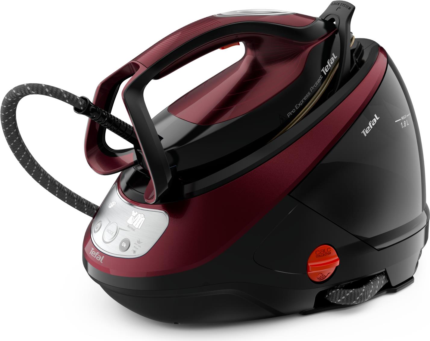 Tefal Pro Express GV9230 Dampfbügelstation 2600 W 1,8 l Schwarz - Burgund (GV9230) von Tefal
