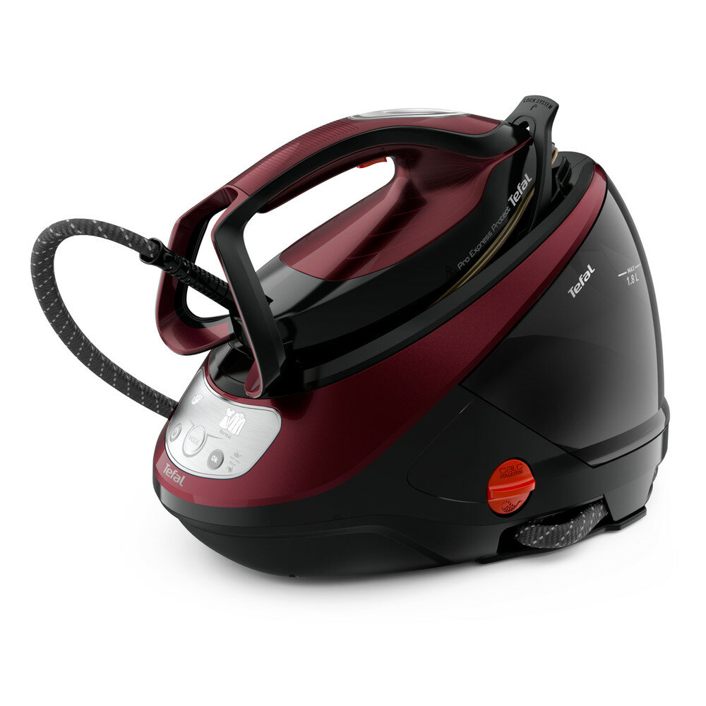 Tefal Pro Express Protect GV9230E0 Dampfbügelstation 2600 W 1,8 l Schwarz, Burgund Tefal Pro Express Protect GV9230E0 Dampfbügelstation 2600 W 1,8 l Schwarz, Burgund von Tefal