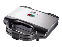 Tefal SM 1552 Ultracompact - Sandwichtoaster - 700 W - rustfrit stål/sort von Tefal