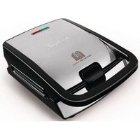 Tefal SW 852D Waffeleisen Snack Collection Schwarz/Edelstahl von Tefal