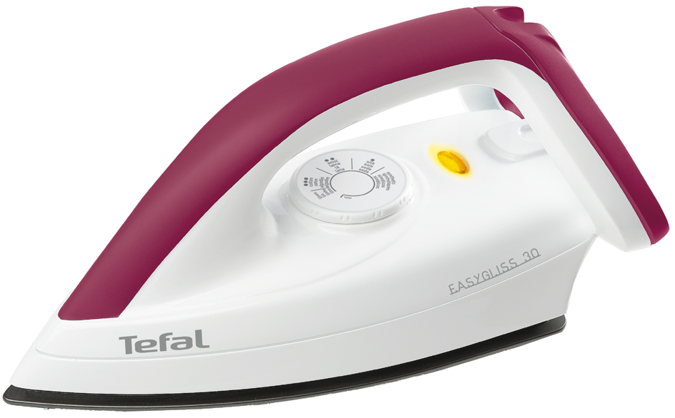 Tefal Trockenbügeleisen Easygliss FS4030, weiß/beere Tefal Trockenbügeleisen Easygliss FS4030, weiß/beere von Tefal
