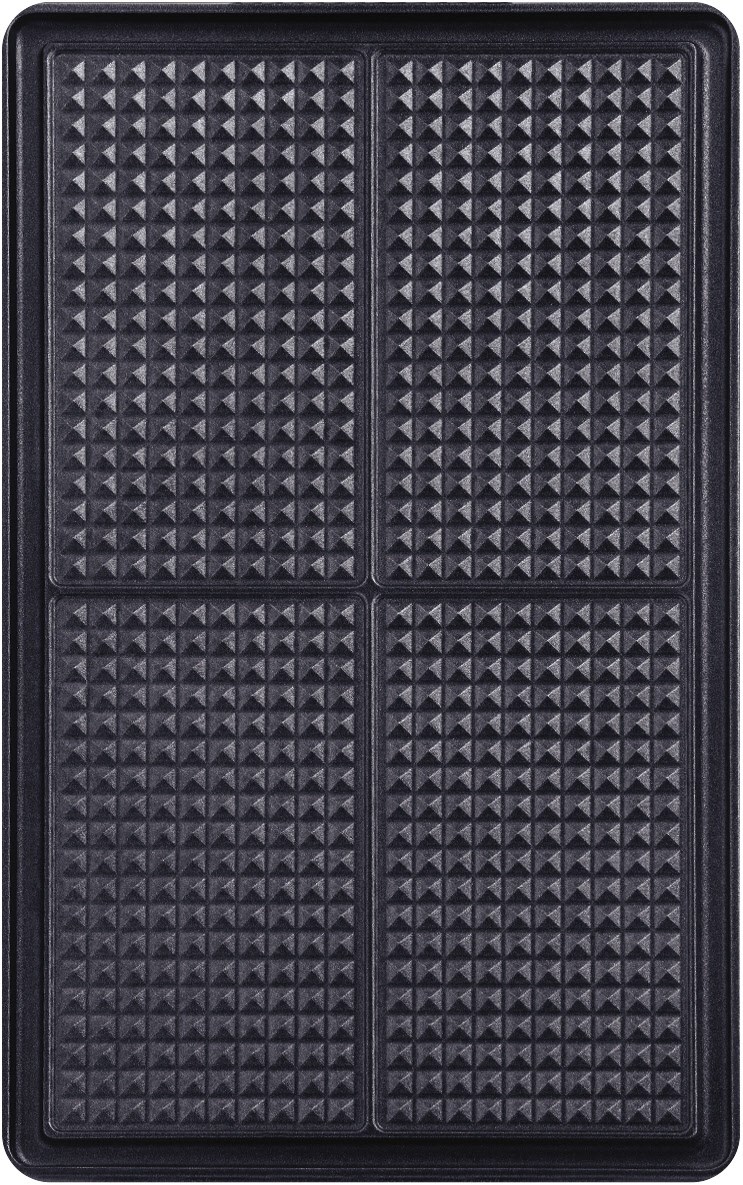 XA8005 Platte Waffeln/Gaufre. Nr.5 Backuntensil schwarz/edelstahl von Tefal