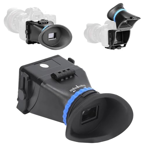 ST-1 Kamera-Bildschirmsucher, Sucherlupe für Kamera-Camcorder mit 3-Zoll-/3,2-Zoll-Bildschirm SLR-Sucher von Tefola