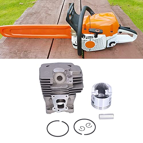 Zylinderkolbensatz, 47 mm Zylinderkolben-Montagesatz Ersatz 1140-020-1205 Passend für STIHL MS362 Kettensäge von Tefola
