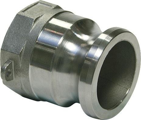 Teguma Hebelarmk.Kamlok Typ A VA (1.4408) m.PTFE Dicht.41,91mm 1 1/4 Zoll von Teguma