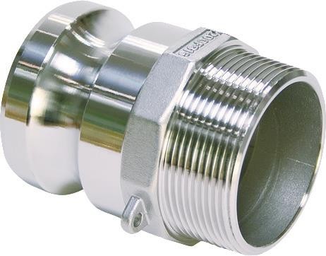 Teguma Hebelarmk.Kamlok Typ F VA (1.4408) 47,80mm 1 1/2 Zoll 5523038000 von Teguma