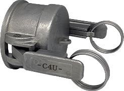 Teguma Hebelarmk.Safe-Lock Kamlok Typ DC VA (1.4408) 75,18mm 2 1/2 Zoll von Teguma