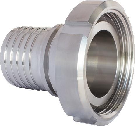 Teguma Milchrohrverschraubung Typ MMS VA (1.4404) IG 52x1/ Zoll 25mm 5547025000 von Teguma