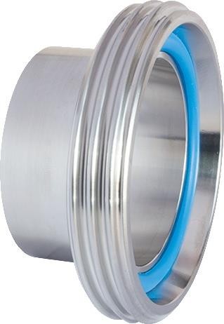 Teguma Milchrohrverschraubung Typ VMS VA (1.4301) Nenn-Gr.95x1/6 Zoll 5546063000 von Teguma