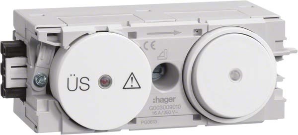 10 Stk. Tehalit Überspann.schutz+Schalter G003009016 von Tehalit