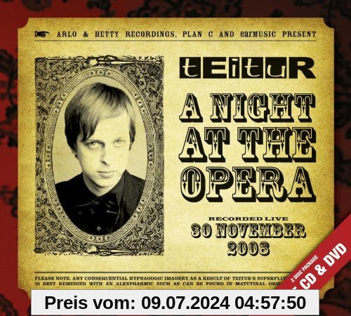 A Night at the Opera (CD+Dvd) von Teitur