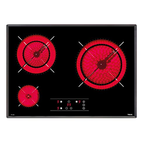 COCINA TR PRO 5300 43,5 * 60, 3 zonas, 2 zonas dobles 120/180-180/230, Touch Control, Biselado, SCHOTT GLASS von Teka