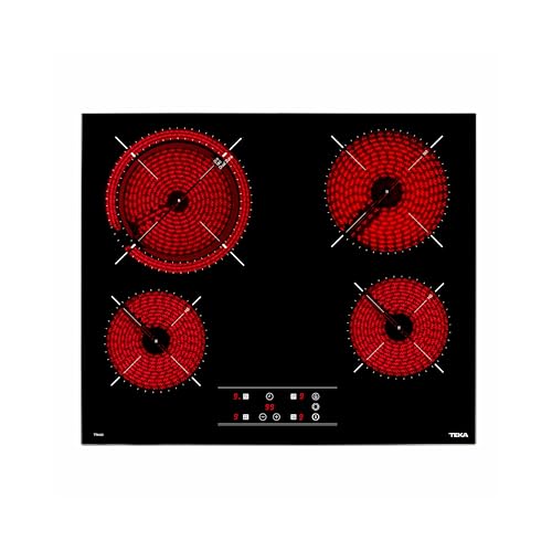 TEKA 60cm Glaskeramikkochfeld mit 4 Kochzonen, 2-Kreis-Kochzone TEKA 60cm Glaskeramikkochfeld mit 4 Kochzonen, 2-Kreis-Kochzone von Teka