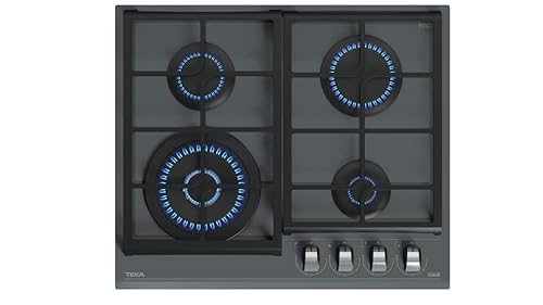 Teka 112570172, Gaskochfeld, 70 cm GZC 64320 XBC ST (E4), Urban stone grey, glass von Teka