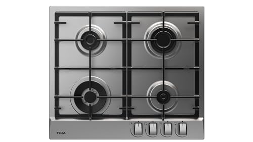 Teka 112610063, Gaskochfeld, 60 cm GSC 64320 XBC IX (E4), Inox von Teka