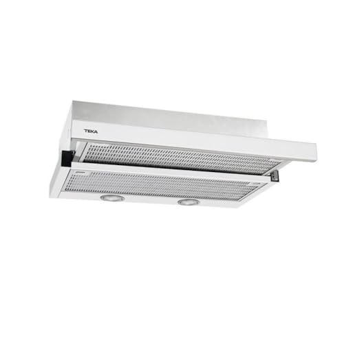 Teka CNL 6400.2 Dunstabzugshaube, 60 cm, ausziehbare Küchenabzugshaube, Anti-Fingerabdruck, 2 Geschwindigkeiten + Intensiv, Teleskopische Dunstabzugshaube, mit Zeitschaltuhr, LED-Beleuchtung, Weiß Teka CNL 6400.2 Dunstabzugshaube, 60 cm, ausziehbare Küchenabzugshaube, Anti-Fingerabdruck, 2 Geschwindigkeiten + Intensiv, Teleskopische Dunstabzugshaube, mit Zeitschaltuhr, LED-Beleuchtung, Weiß von Teka