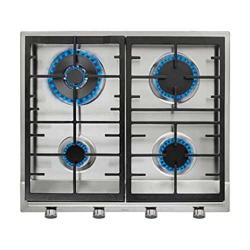 Teka EX 60 1 4G AI AL DR NAT Einbau-Gaskochfeld aus Edelstahl und Gusseisen, 1000 W Teka EX 60 1 4G AI AL DR NAT Einbau-Gaskochfeld aus Edelstahl und Gusseisen, 1000 W von Teka