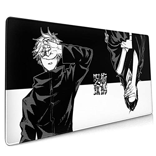 Jujutsu Kaisen Mauspad, (39,7 x 80,9 cm), rutschfestes Mauspad, personalisierte Schreibtischunterlage, stilvolle Schreibtischunterlage für Büro, Computer, professionelle Esports (40,7 x 80,9 cm) von Tekaymod