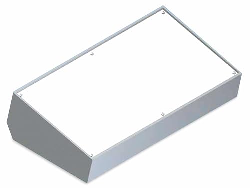 TEKO 364.8 Pult-Gehäuse (A x B x C x D x E) 310 x 170 x 65 x 85 x 47 mm Kunststoff Blau, Grau, Silber 1 St. von Teko