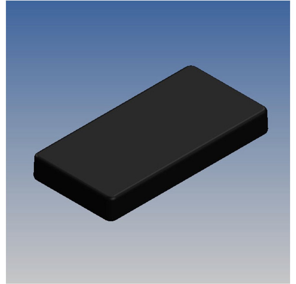 Teko Gehäusedeckel TEKO SR31.9 Universal-Gehäuse 128 x 64 x 16.5 ABS Schwarz 1 St. Teko Gehäusedeckel TEKO SR31.9 Universal-Gehäuse 128 x 64 x 16.5 ABS Schwarz 1 St. von Teko