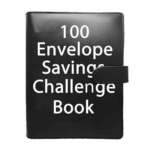 Budget Binder | 100 Umschläge Challenge Binder | Budget Binder Challenges - Savings Challenges Book, Budget Book with Cash Envelopes von Teksome