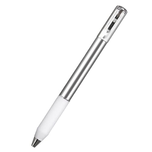 Teksome Crush metrischer Stift, Crushmetric Stift | Geometrische Metall 0,5 mm formverändernde Gelstifte - Deformations-Kugelschreiber, einziehbarer Transform-Zappelstift, cooles Briefpapier für von Teksome