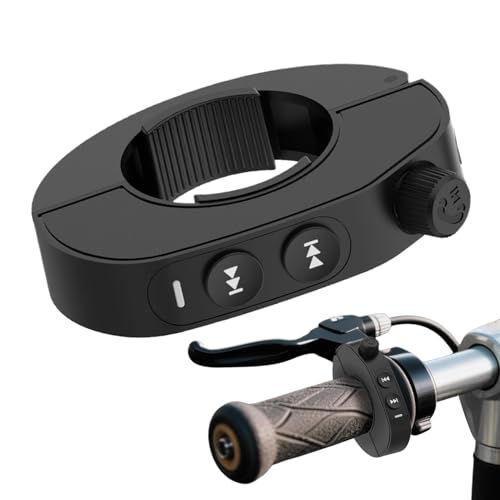 Teksome Drahtloser Musikcontroller, Lenkradfernbedienung - wasserdichte Rad -Audio -Knöpfe - Stabiles praktisches Rotationsdesign -Werkzeug für Familienfreunde -Enthusiasten Motorrad im Freien im Teksome Drahtloser Musikcontroller, Lenkradfernbedienung - wasserdichte Rad -Audio -Knöpfe - Stabiles praktisches Rotationsdesign -Werkzeug für Familienfreunde -Enthusiasten Motorrad im Freien im von Teksome