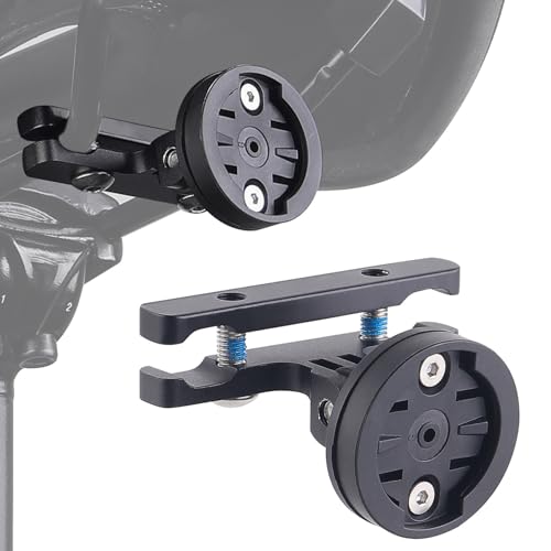 Teksome Mount für Fahrradcomputer, Fahrradcomputermontage - Sportkamera -Unterstützung für das Radfahren - Non-Slip-Fahrradcomputermontage für Sportkamer- und Schwanzlignt für Straßen- und Teksome Mount für Fahrradcomputer, Fahrradcomputermontage - Sportkamera -Unterstützung für das Radfahren - Non-Slip-Fahrradcomputermontage für Sportkamer- und Schwanzlignt für Straßen- und von Teksome