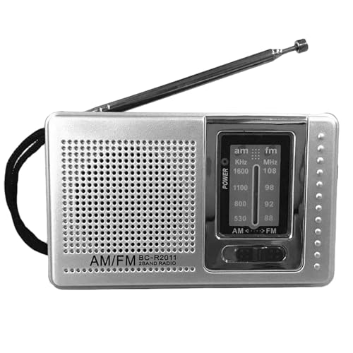 Tragbares Pocket -Radio, batteriebetriebenes AM -FM -Radio mit Lauten Lautsprecher, Kopfhörerbuchse, großartiger Empfang und Stereo -Bass -Sound für den Innenraum im Freien Tragbares Pocket -Radio, batteriebetriebenes AM -FM -Radio mit Lauten Lautsprecher, Kopfhörerbuchse, großartiger Empfang und Stereo -Bass -Sound für den Innenraum im Freien von Teksome