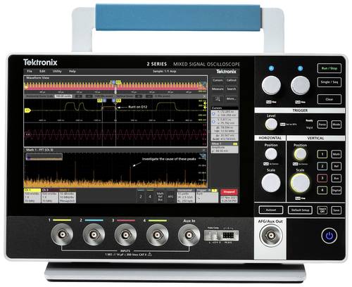 Tektronix MSO24 2-BW-100 Digital-Oszilloskop 100MHz 1.25 GSa/s 8 Bit 1St. von Tektronix