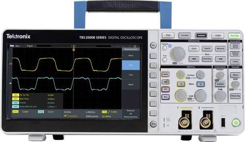 Tektronix TBS2102B Digital-Oszilloskop 100MHz 2 GSa/s 8 Bit 1St. von Tektronix