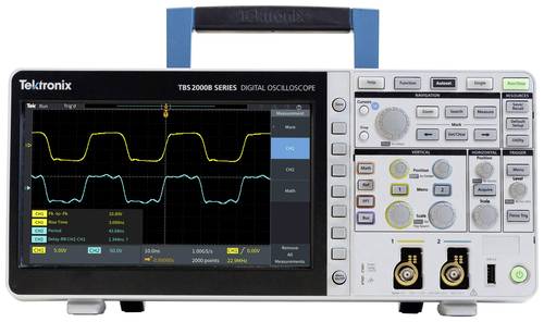 Tektronix TBS2202B Digital-Oszilloskop 200MHz 2 GSa/s 8 Bit 1St. von Tektronix