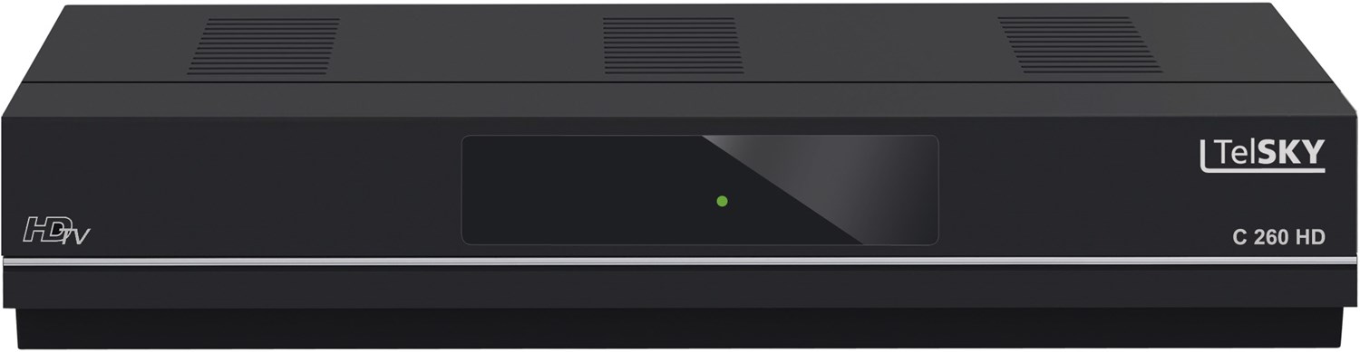 C 260 HD HDTV-Kabelreceiver schwarz C 260 HD HDTV-Kabelreceiver schwarz von TelSKY