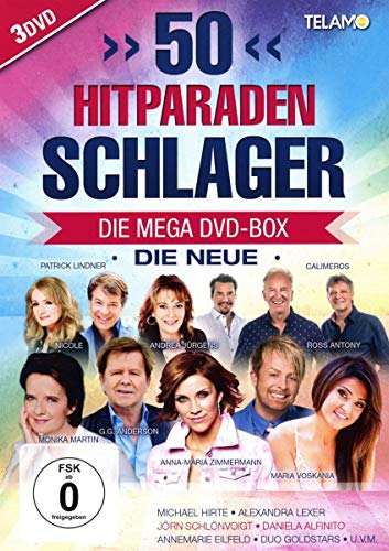 50 Hitparaden Schlager-die Neue [3 DVDs] von Telamo (Warner)