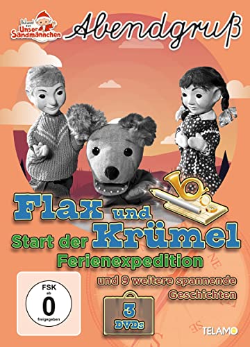 Flax und Krümel:Start der Ferienexpedition [3 DVDs] von Telamo