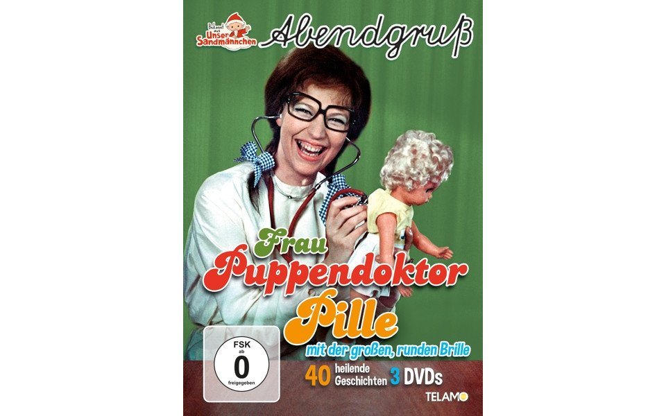 Telamo DVD Frau Puppendoktor Pille mit der großen,runden Bril Telamo DVD Frau Puppendoktor Pille mit der großen,runden Bril von Telamo