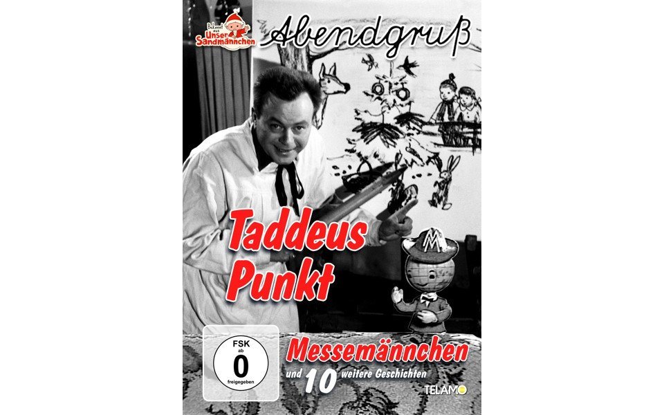 Telamo DVD Unser Sandmännchen - Abendgruß: Taddeus Punkt - Messemännchen Telamo DVD Unser Sandmännchen - Abendgruß: Taddeus Punkt - Messemännchen von Telamo