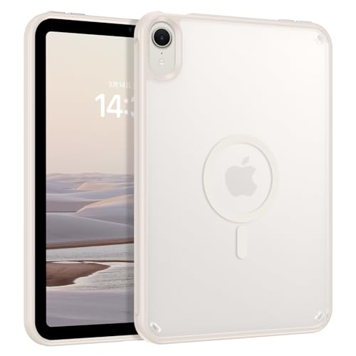 Telaso Schutzhülle für iPad Mini 7 A17 Pro 2024/iPad Mini 6 2021 8,3 Zoll iPad Mini 7. / 6. Generation, durchscheinende, matte Rückseite, weiche TPU-Stoßdämpfer, militärische Qualität, Schutzhülle für Telaso Schutzhülle für iPad Mini 7 A17 Pro 2024/iPad Mini 6 2021 8,3 Zoll iPad Mini 7. / 6. Generation, durchscheinende, matte Rückseite, weiche TPU-Stoßdämpfer, militärische Qualität, Schutzhülle für von Telaso