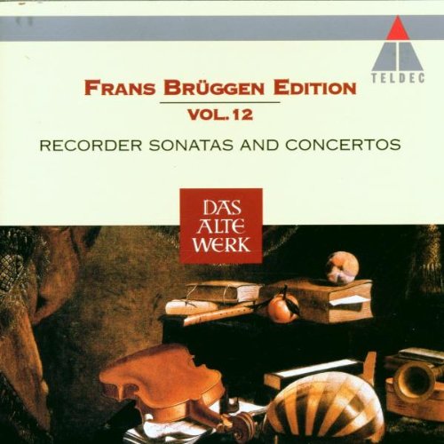 Frans Brüggen Edition Vol. 12 ( Blockflötensonaten und -konzerte) von Teldec (Warner)