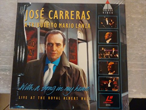 Laser Disc/CD VIDEO-Jose Carreras a Tribute to Mario Lanza with a song in my heart - Live at the Royal Albert Hall, London , March 15 , 1994 - conductor Enrique Ricci-AAVV-BBC Concert Orchestra; CARRERAS Jose' (tenore)-TEL 4509960806 von Teldec (Warner)