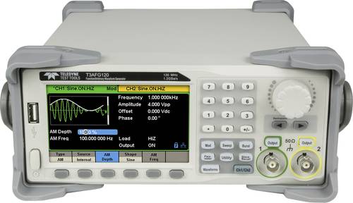 Teledyne LeCroy T3AFG80 Funktionsgenerator netzbetrieben 0.000001Hz - 80MHz 2-Kanal Sinus, Rechteck, von Teledyne LeCroy