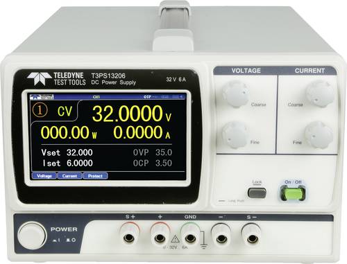 Teledyne LeCroy T3PS13206P Labornetzgerät, einstellbar 0 - 32V 0 - 6A 192W programmierbar Anzahl Au von Teledyne LeCroy