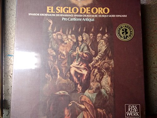 El siglo de oro - Spanish Church Music-Pro Cantione Antiqua Pro Cantione AntiquaPro Cantione Antiqua– Vinyl Telefunken-Vinyl LP-TELEF 6.35371 von Telefunken
