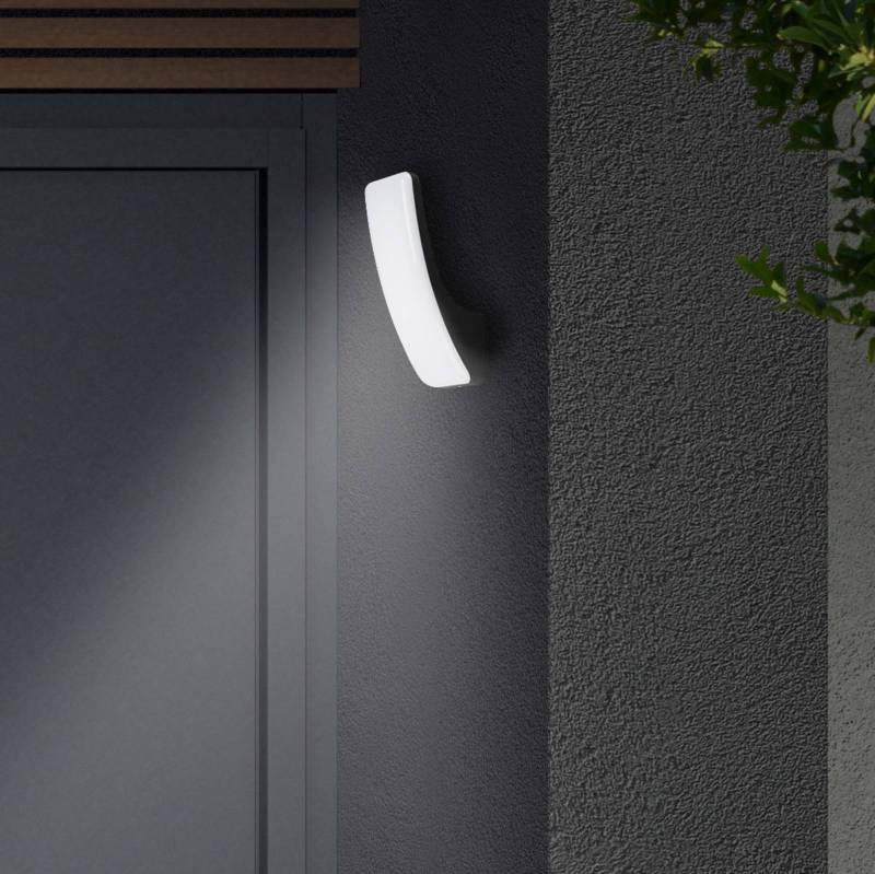 LED-Außenwandleuchte Gent 1.800lm 4.000K schwarz von Telefunken