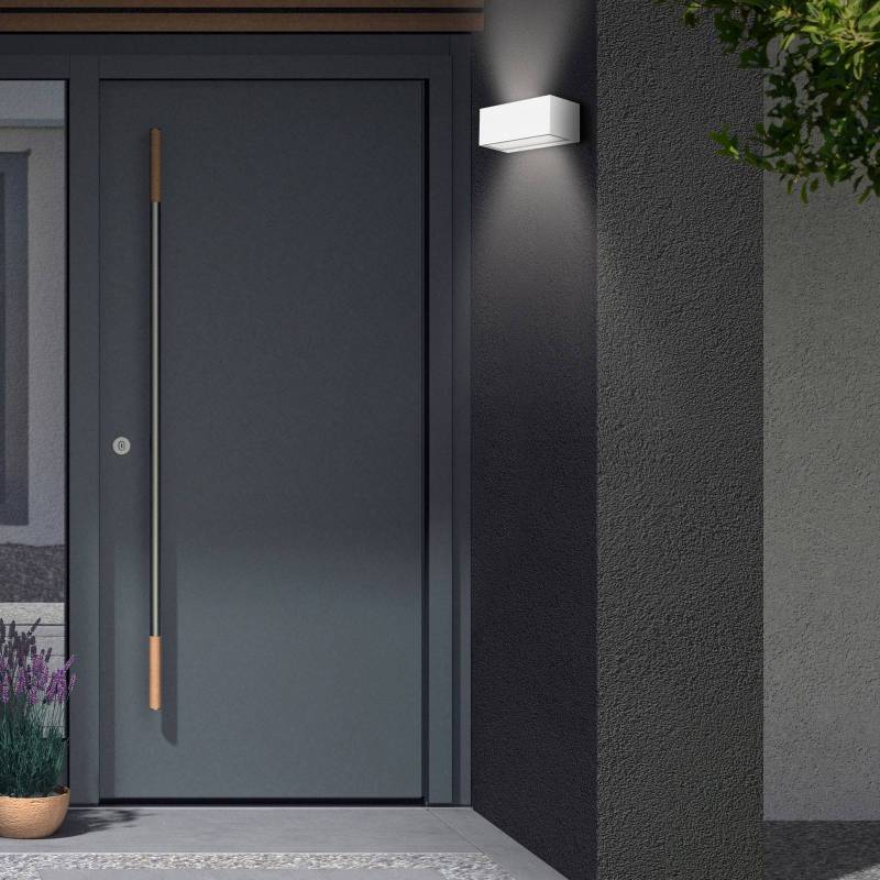 LED-Außenwandleuchte Monaco up/down weiß von Telefunken