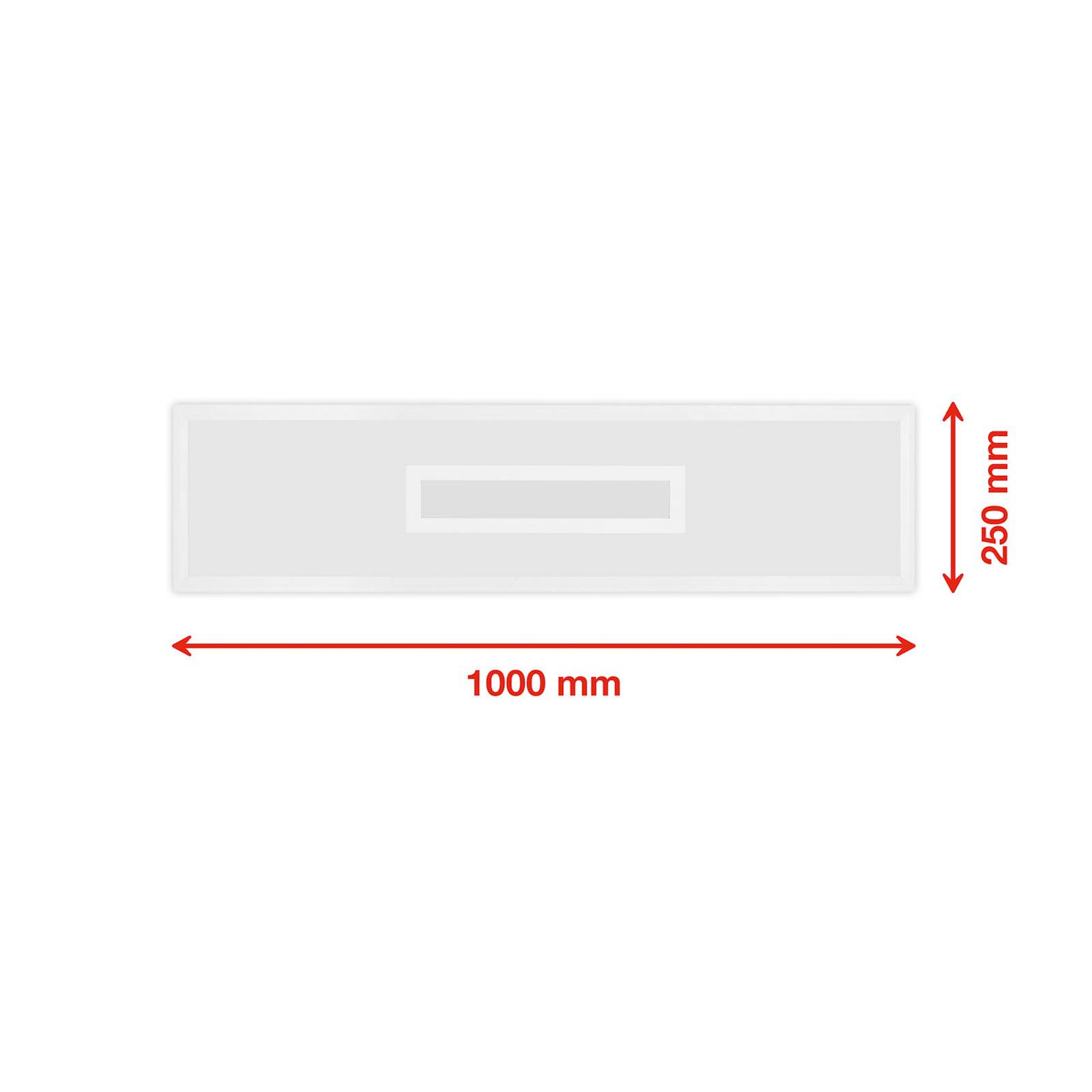 LED-Panel Centerback CCT RGB 100x25cm weiß von Telefunken