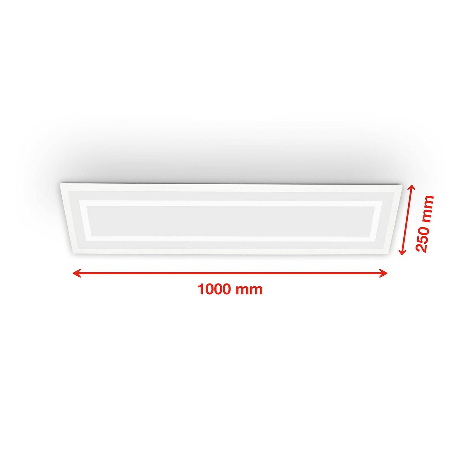 LED-Panel Framelight Remote weiß CCT RGB 100x25cm von Telefunken