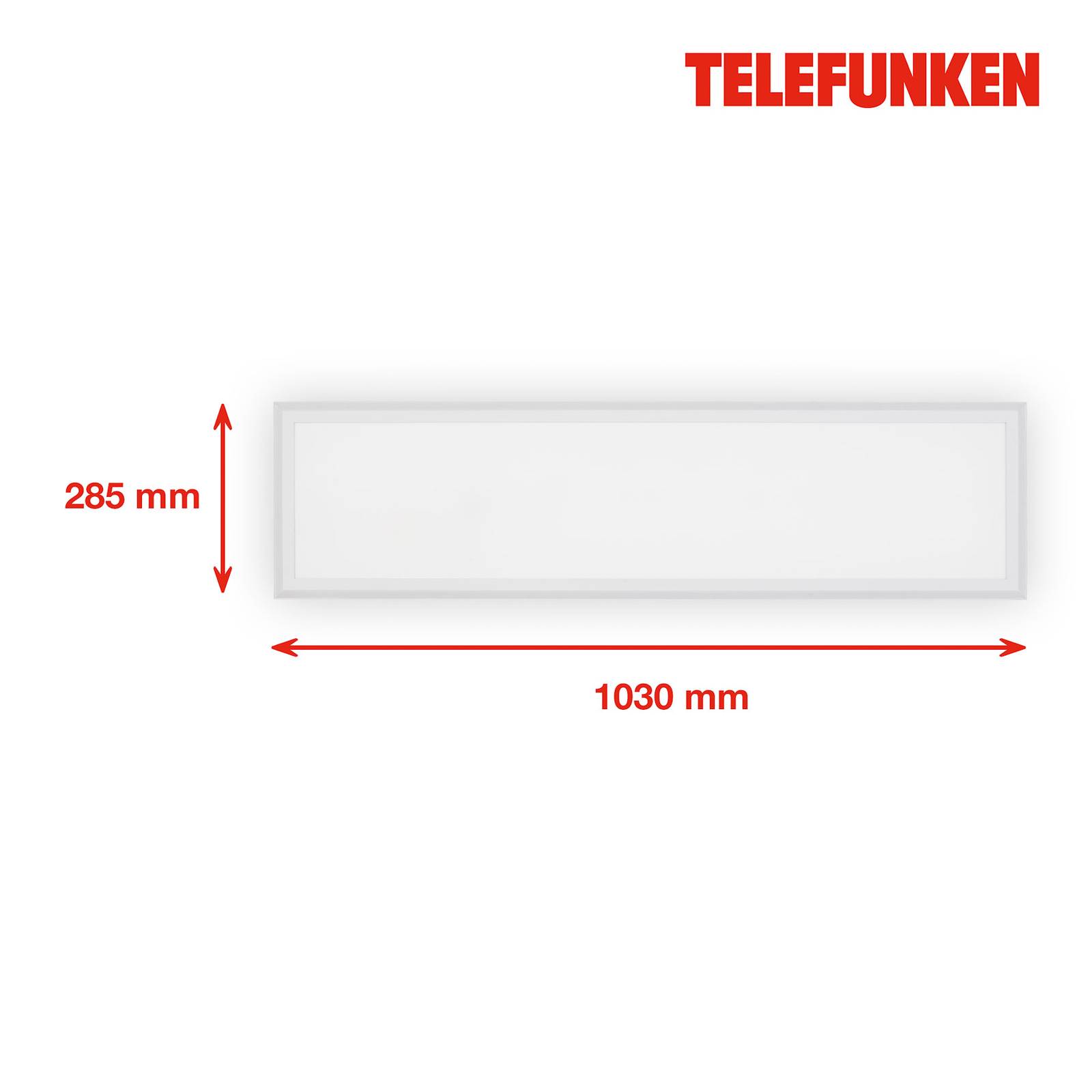 LED-Panel Magic Framelight weiß CCT RGB 29x103cm von Telefunken