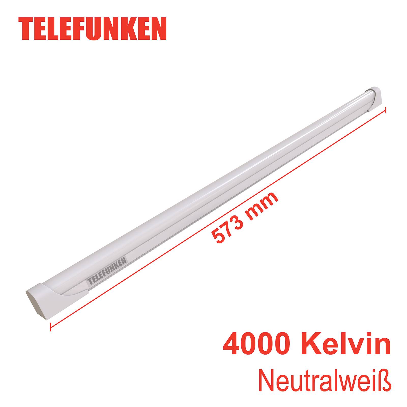 LED-Unterbauleuchte Hebe, weiß, Länge 57 cm von Telefunken