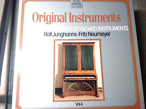 Rulf Junghanns/Jurgen Neumeyer: Originalinstrumente/Original instruments - Tasteninstrumente vol. 4 - SCHUBERT Grand Rondeau A dur; Andantino op. 84; Fantasie F moll op. 103; Grande marche es moll op. 40 - DIABELLI Sonate op. 33-Sonate op. 37 - CLEMENTI Sonate Es dur - KUHLAU Sonate G dur - BRAHMS Zwei Walzer - WEBER Andante con Variazioni op. 10/3 - etc-Vinyl LP-TELEF 6.35584 von Telefunken